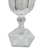Vintage Heisey Hexagon Base Glasses Set of 2