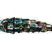 Los Castillo Mexican Silver Mosaic Abalone Shell Inlay Fish Bottle Opener