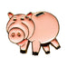 Disney Toy story Ham Bank Evil Dr. Pork Chop Pin
