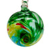 Studio Art Glass Spiral Swirl Design Christmas Holiday Ornament