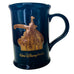 Disney Walt Disney World Ceramic Cinderella Castle Medallion Blue Coffee Mug