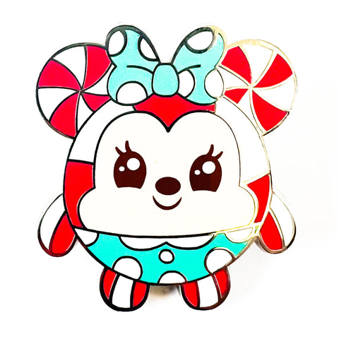 Disney Minnie Mouse Peppermint Meringue Munchlings Christmas Pin