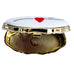 Vintage I Love New York Metal Tin Mini Trinket Box