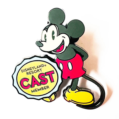 Disneyland Resort DLR Mickey Mouse Cast Member Pin