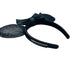 Disney Parks Loungefly Black Woven Removable Bow Minnie Ears Headband
