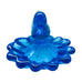 Vintage Bluebird Trinket Dish Art Glass Signed by Artist Leo Ward