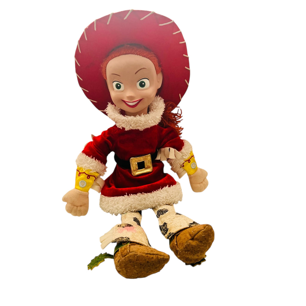 Disney Toy Story Jessie Santa Plush Doll 
Disney Store Exclusive