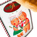Vintage 1990 Target Store Christmas Gingerbread Plush Doll Boy Girl Set