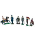 Vintage Metal Military Soldier Toy Figurine Lot