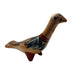 Vintage Tonala Ceramic Mexican Pottery Bird Figurine