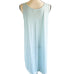 Vintage Vanity Fair V Neck Satin Sleeveless Short Nightgown