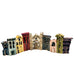 Vintage Blue Sky Clayworks Heather Goldminc 2000 Ceramic Happy Hanukkah Menorah Candle Holder