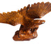 Vintage Hand-Carved Wooden Eagle Sculpture