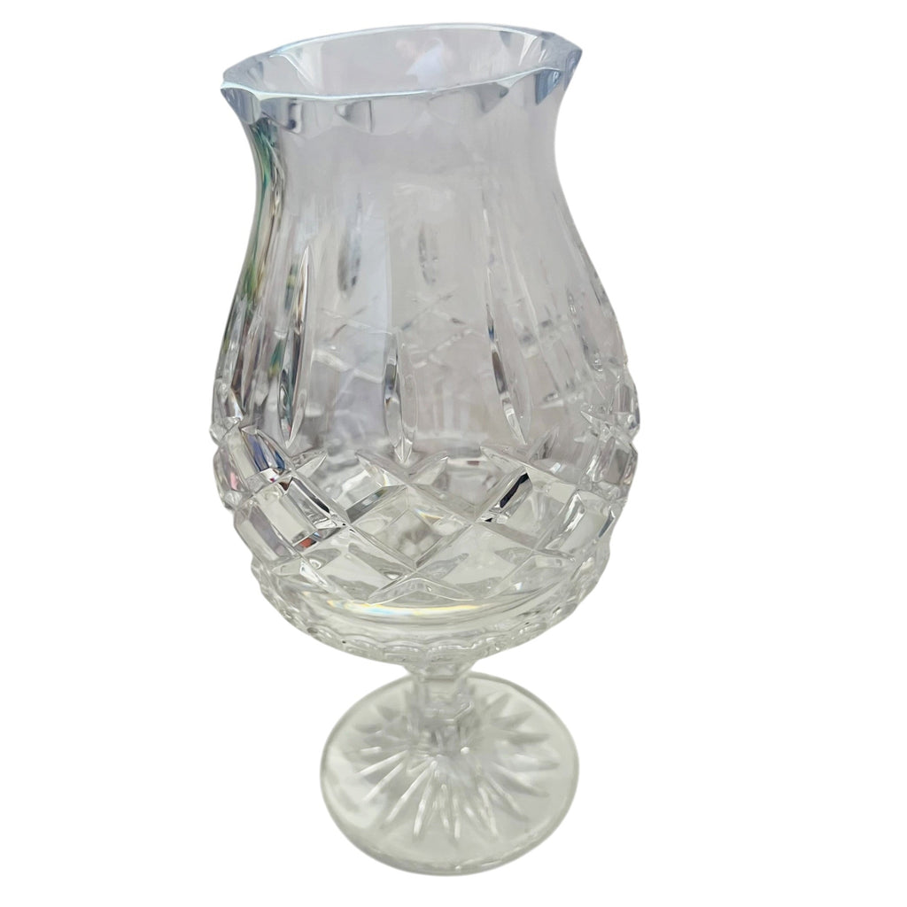Gorham Crystal King Edward Hurricane Fairy Lamp Candle Holder