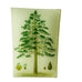 JOHN DERIAN Decoupage Pine Tree Rectangular Signed Tray