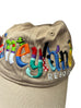 Disneyland Embroidery Characters Spellout Logo SnapBack Hat