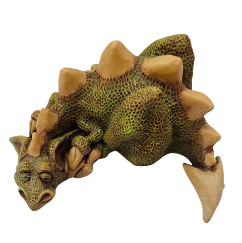 Vintage Dragon Laying Down Figurine