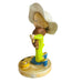 Vintage 1972 Twinton Japan Girl with Hat Figurine