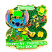 Disney St Patrick's Day 2009 Stitch Kilt Fiddle Disneyland LE 1000 Pin