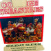 Slavic Treasures Arkansas Razorbacks Holiday Sleigh Figure