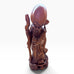Vintage Shou Lao Xing Longevity Wood Statue