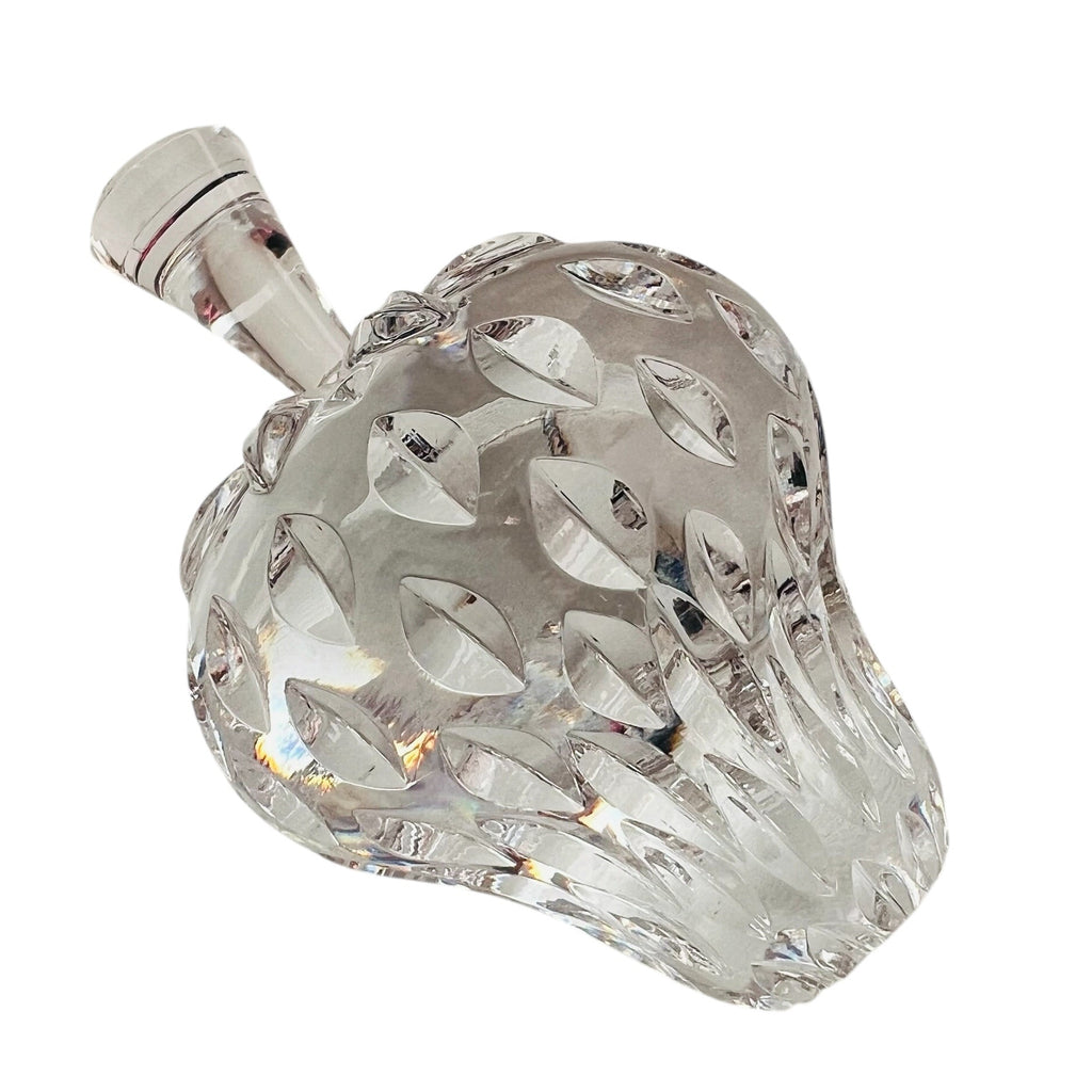 Waterford Crystal Strawberry Paperweight