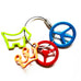 Scotty Cameron Coins | Peace Wheel Crown Dog Rubberized Metal Ball Marker