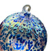 Studio Art Glass Tom Stoenner Hand Blown Lapis Globe Ornament