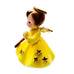Vintage Josef Originals Tennis Player Angel JAPAN Yellow Dress Racket Figurine