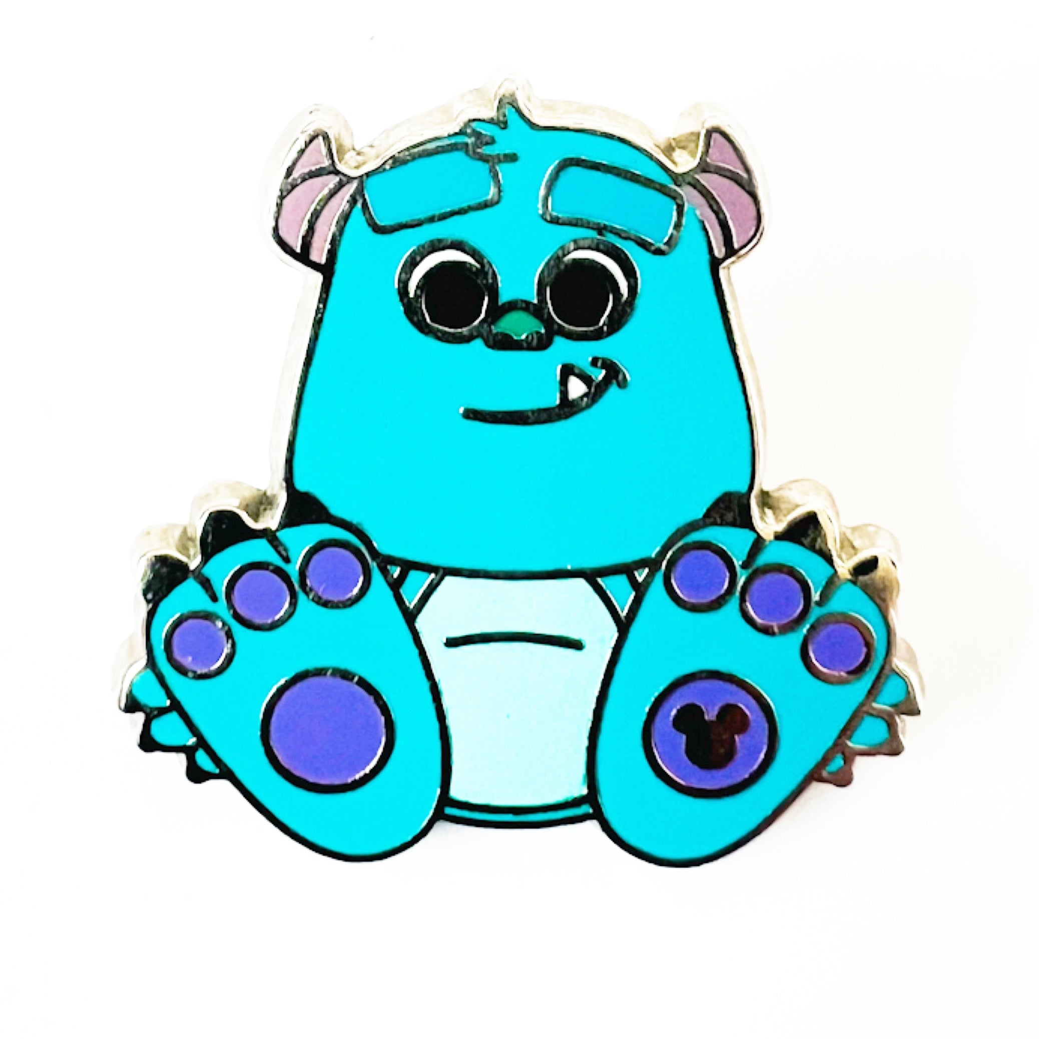 monsters inc feet Disney Monsters Inc Sulley Hidden Mickey Big Foot Feet Pin – The Stand Alone