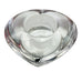 Orrefors Amour Heart Shaped Crystal Glass Votive Candle Holder