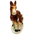 Vintage Horse And Mare Ceramic Japan Equestrian Figurine