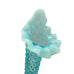 Vintage Fenton Hobnail Blue Opalescent Glass Epergne Horn