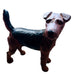 Antique Fox Terrier Cast Iron Doorstop Statue