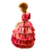 Vintage Rose Royal Doulton England Rose Victorian Ruffle Dress Figurine