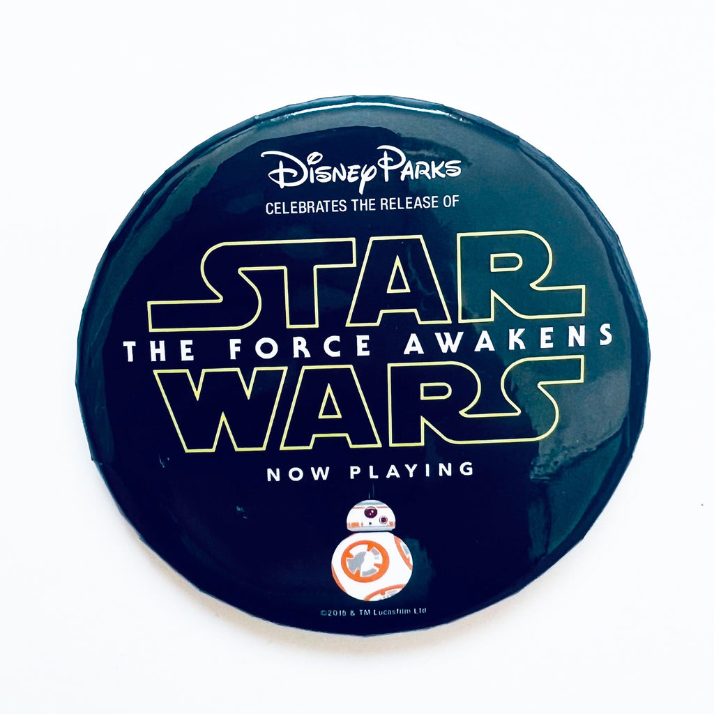 Disney Star Wars The Force Awakens Droid BB-8 Pinback Button