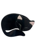 Vintage Lea Stein Cat Brooch