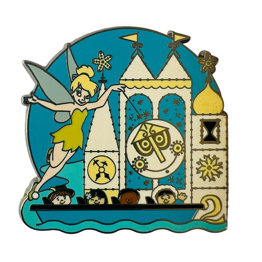 Disneyland Tinkerbell Fantasyland It’s A Small World Pin