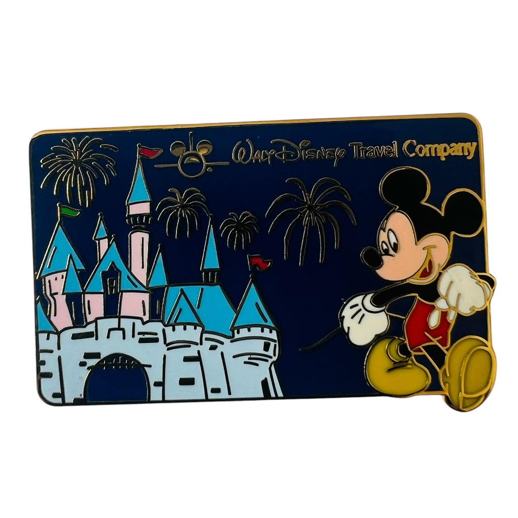 Disney Mickey & Sleeping Beauty Castle Walt Disney Travel Company LE Pin