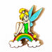 Disney Tinker Bell Sitting on Rainbow 2007 Pin