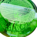Vintage Green Apple Art Glass Paperweight