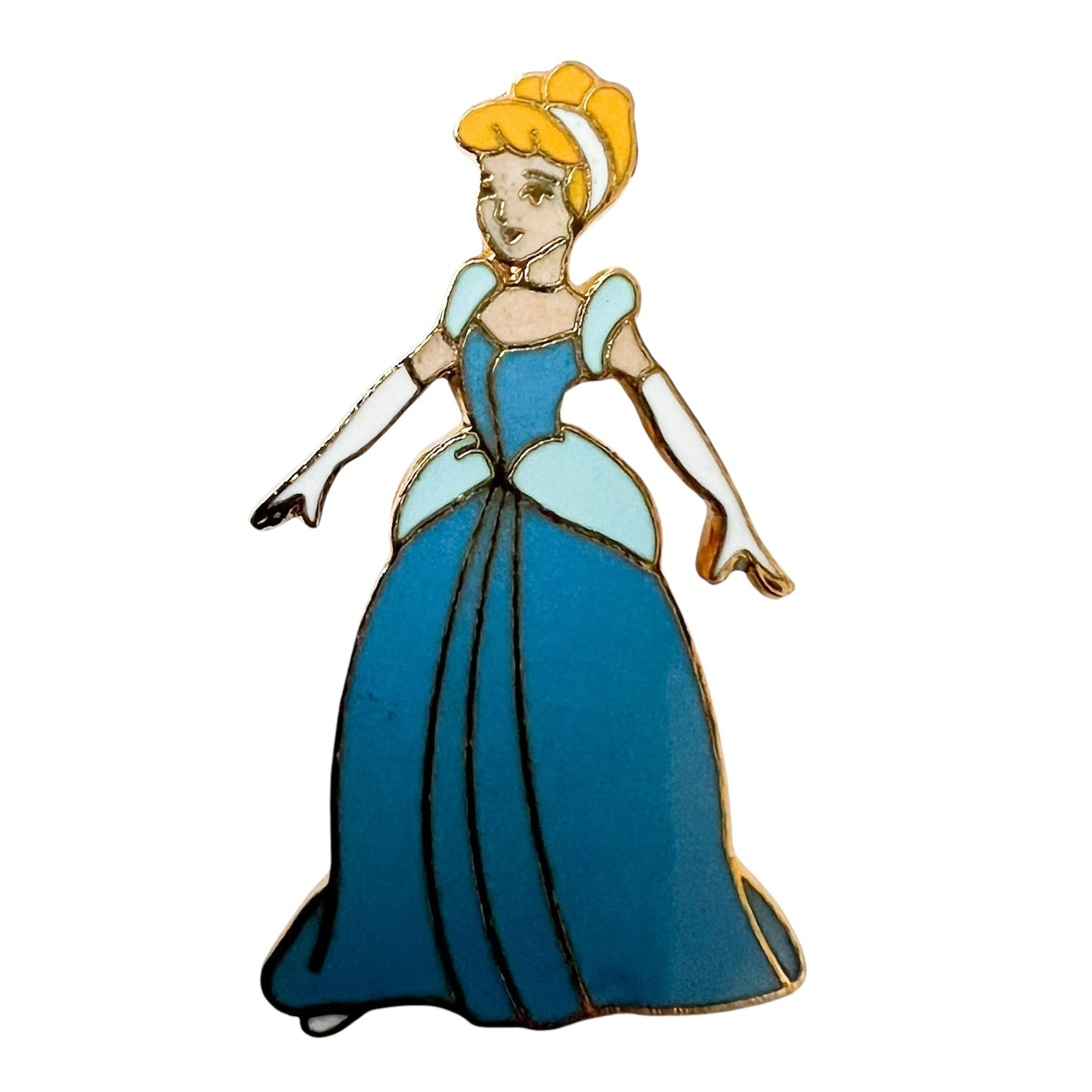 Disney Cinderella in Blue Gown & White Gloves Pin Disney Cinderella in Blue Gown & White Gloves Pin
