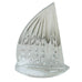 Vintage Waterford Crystal Clear Sailboat Nautical Boat Paperweight Figurine