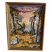 Original Landscape Oil Painting in Gold Frame by artist Virgina Wolley