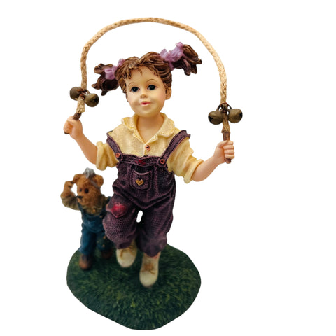 The Boyds Dollstone "Taylor w/Jumper...Playtime" Figure