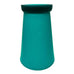 Vintage Starbucks Frosted Turquoise Footed Glass Tumbler Glass Cup