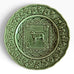 Farm by Bordallo Pinheiro Green Embossed Plate