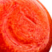 Modern Cased Bubble Orange Glass Vase