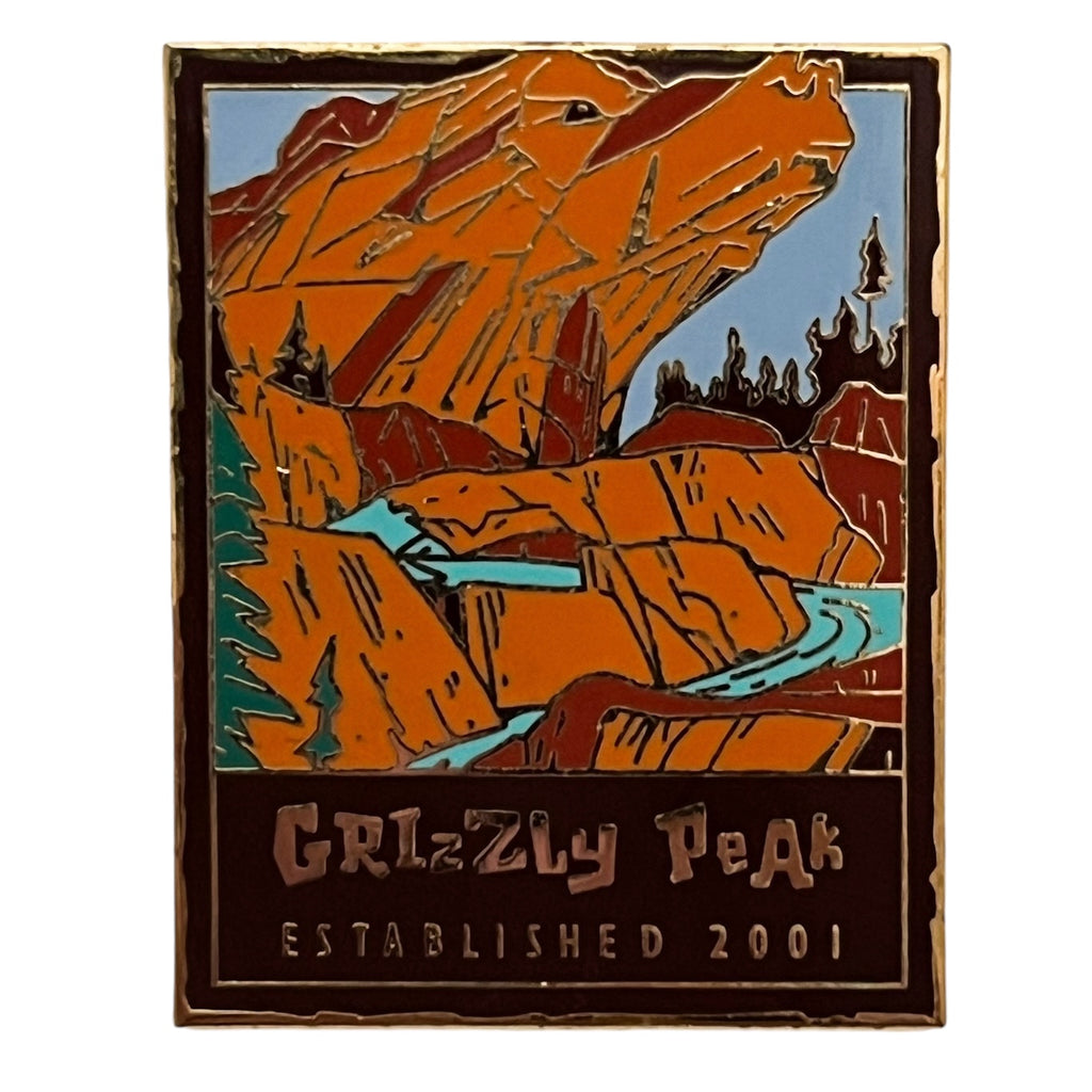 Disney's California Adventure DCA Exclusive Grizzly Peak Established 2001 Pin