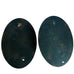Vintage Boy Girl Oval Plastic Bubble Dome Wall Hangings